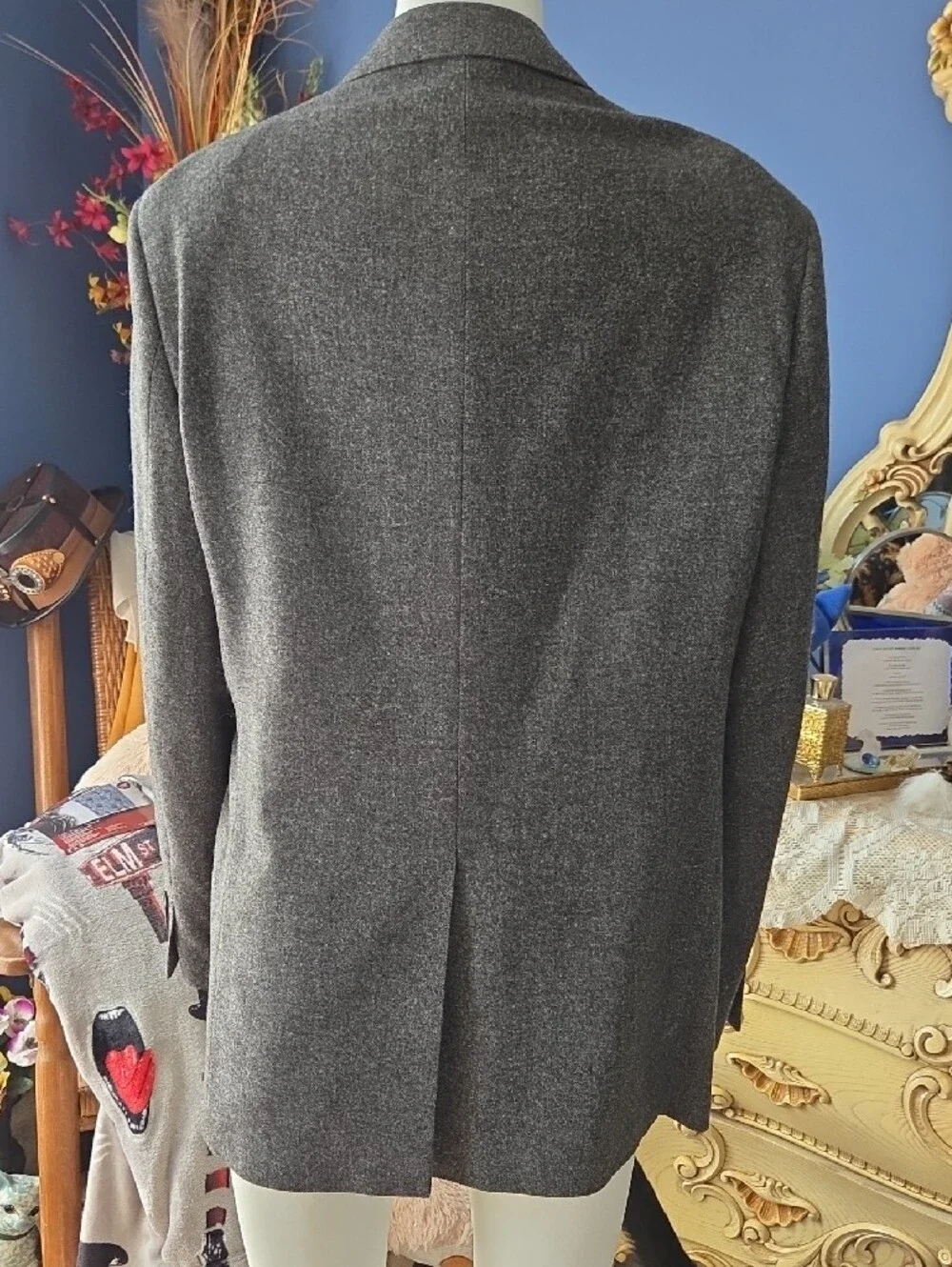 Brooks Brothers Dark Charcoal Two-Button Sport Coat